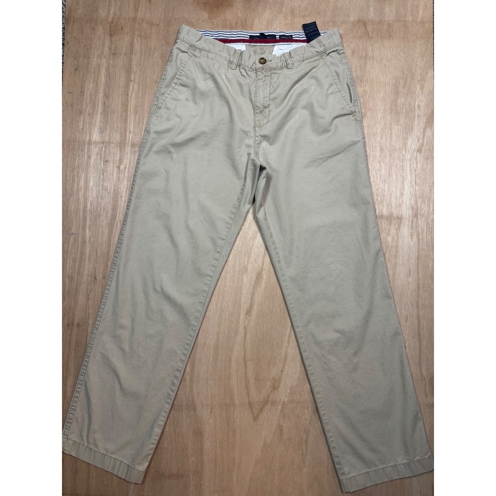 Tommy Hilfiger Classic Fit Chino Pants Khaki Men's 32x32